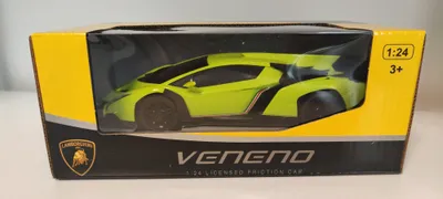 Mattel Igračka autić Lamborghini Veneno, Zeleni
