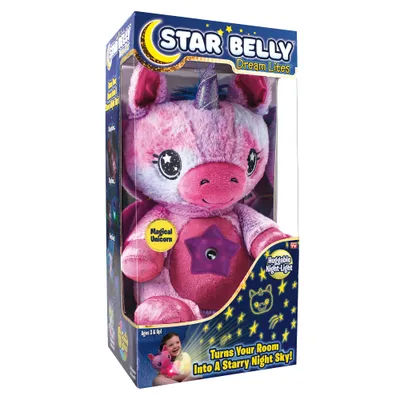 Star belly Plišana igračka Jednorog, Roza