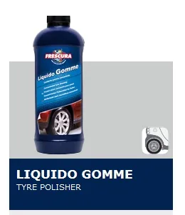 FRESCURA Crnilo za gume koncentrat 1l, Plavo