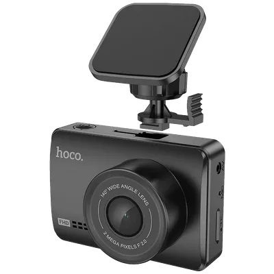 Hoco Auto kamera, 2 Mpxiel, Dual Camera, FullHD, microSD - DV3, Crna