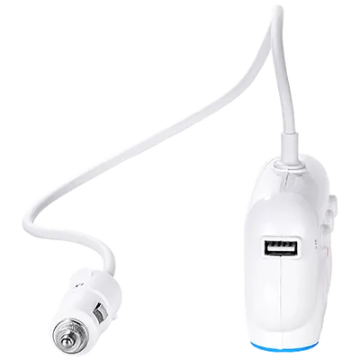 Hoco Auto punjač / razdjeljnik za smartphone, 2 x USB, 5V / 3.1 A - C1 , Bijeli