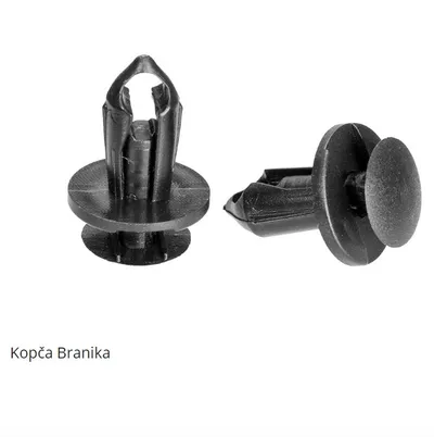 Kopča branika Renault, Crna