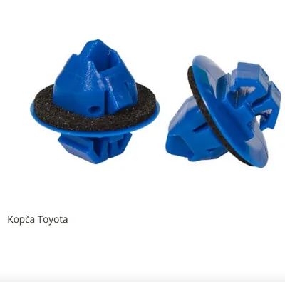 Kopča lajsne Toyota novi tip, Plava