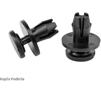 Kopča podkrila Peugeot, Citroen, Vectra C, Siva
