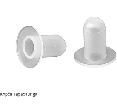 Kopča tapacirunga Fiat, ženska, Bela