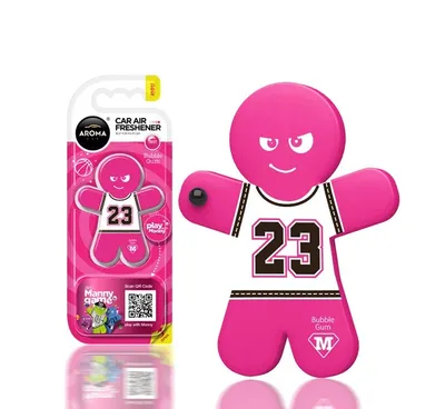 Miris za auto Aroma car manny Bubble gum, Roze