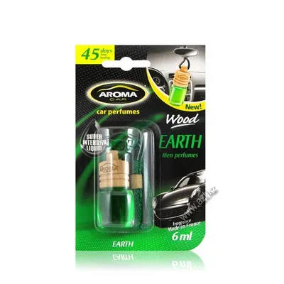 Miris za auto Aroma car wood 6ml Earth, Zeleni