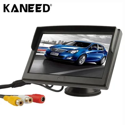Monitor za rikverc kameru 5" ASY, Crni