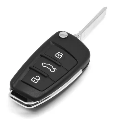 Oklop za ključ Audi 3 tipke '04-'11, Crni