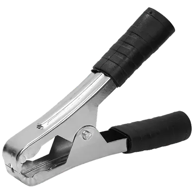 SAL Krokodil kliješta za akumulator, 100 A, 110 mm - VBC 100/BK, Crna