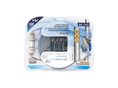 SOMOGYI ELEKTRONIC set za povezivanje auto pojačala