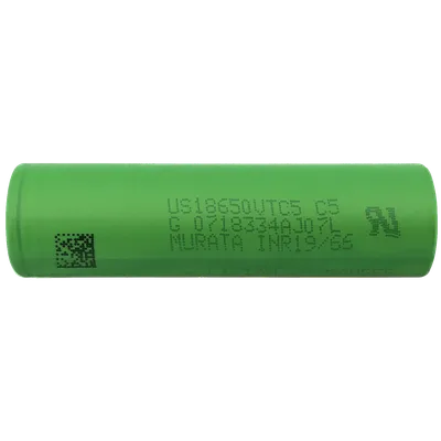 Sony Baterija akumulatorska, 18650, 3.7V, 30A, 2600mAh - SM18650-VTC5, Zelena
