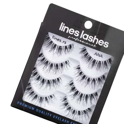 Lines Set vještačkih trepavica Ana, 4 para