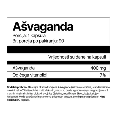 4Endurance Ashwagandha, 90 kapsula