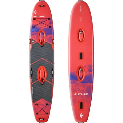 Aquatone Sup Daska Future 13'0" 2+1 Multi Person, Crvena