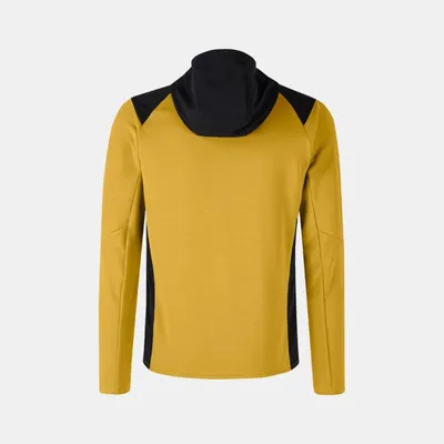Montura Muška jakna Timeless Mix Hooded Maglia, Žuta