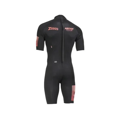 Speedo Muško ronilačko odelo Recon Tour Shorty, Crno
