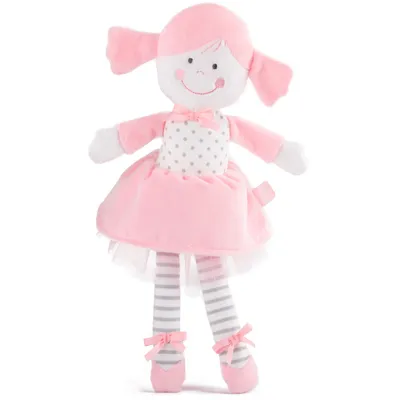 Amek Mekana Lutka Zvečka, 33cm, Roza