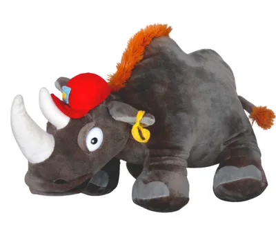 Amek Nosorog 30cm, Siva
