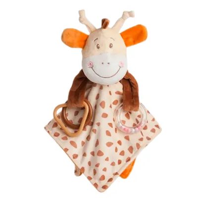Amek Pliš Mazalica Žirafa 25cm, Bež