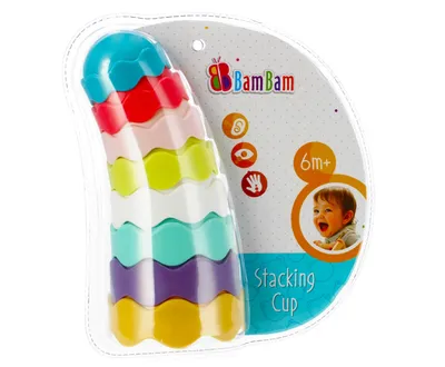 Bam Bam Igračka Baby Slagalica Čaša 8kom