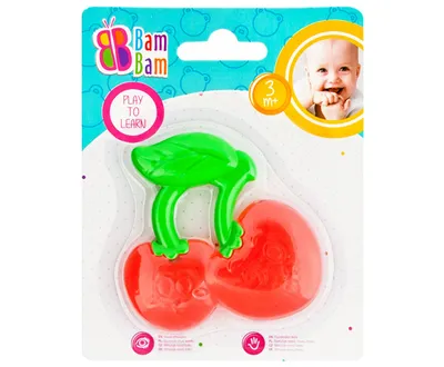 Bam Bam Igračka Baby Zubna Guma Trešnja
