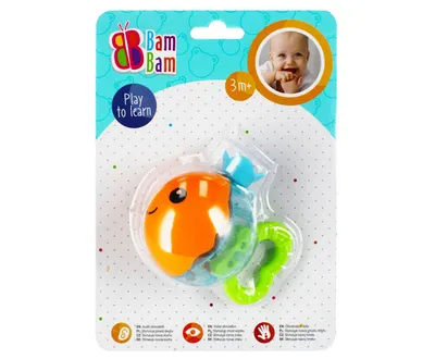 Bam Bam Igračka Baby Zvečka Riba