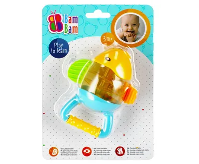 Bam Bam Igračka Baby Zvečka Riba
