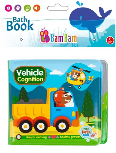 Bam bam Plišana igračka za bebe Zabavna knjiga