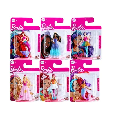 Barbie mikro kolekcija, mini figure 7cm, sorto