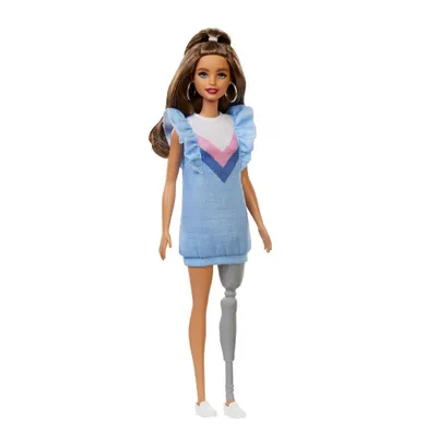 Barbie s protezom, Plava
