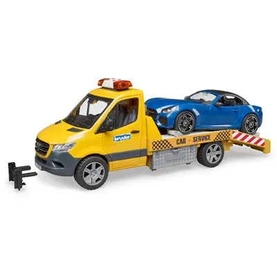 BRUDER Kamion MB Sprinter transporter sa roadsterom 026752