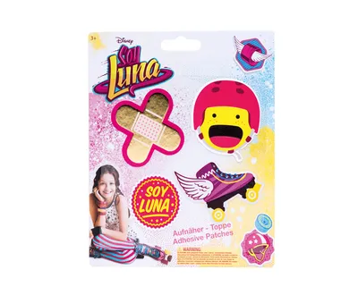 Ciccibello Soy Luna 4 Ljepljive Mrlje na Pozadini 17x10.5cm