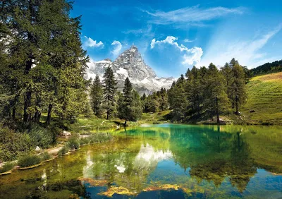 CLEMENTONI Puzzle 1500 komada Plavo jezero PZL
