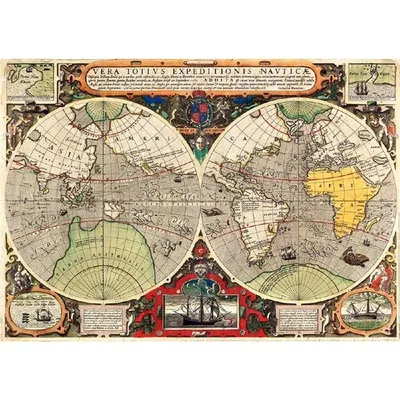 CLEMENTONI Puzzle 6000 dijelova Antička pomorska karta