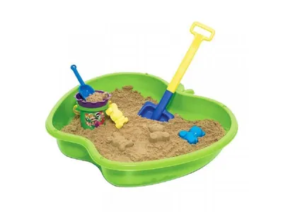 DOHANY TOYS Sandbox, 87x77x19cm, zelena