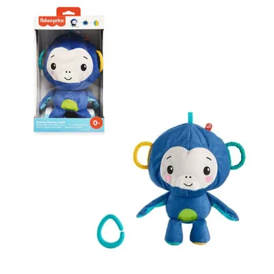 Fisher Price Plišana lopta majmun