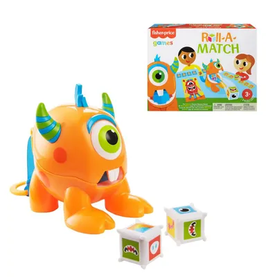 Fisher Price Roll-a-Match Monster igra