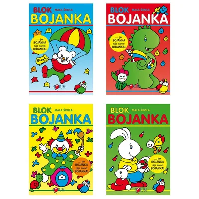 Forum Blok bojanka 1-4
