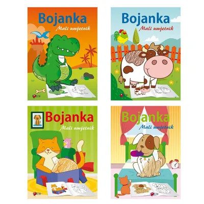 Forum Bojanka Mali umjetnik 1-4, Zelena