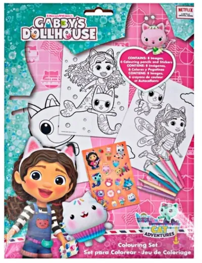 Gabby'S Dollhouse Bojanka, Šarena