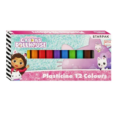 Gabby'S Dollhouse Plastelin, Šareni
