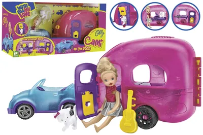 Globo Mini Lutka s Autom, Roze