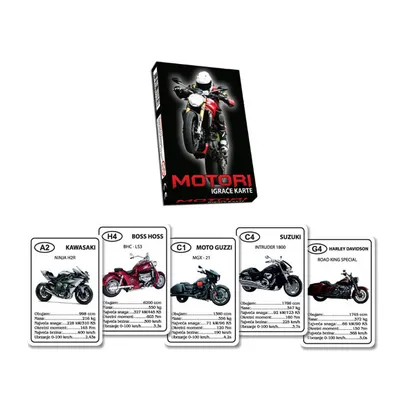 Grafoprint Dječje karte Motori