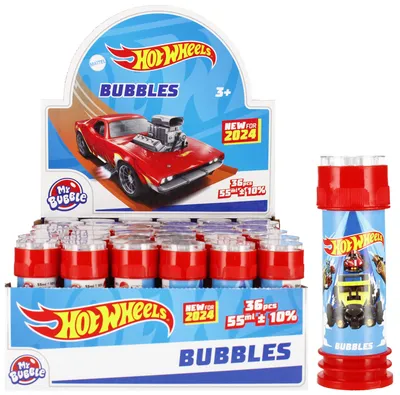 Hot Wheels Mjehurići Hot Wheels 55Ml, Crvena