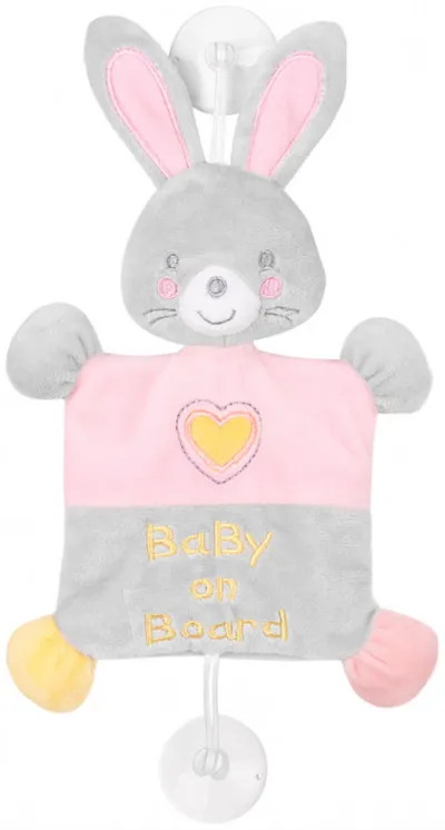 Kikka Boo Beba U Autu Bella Bunny, Siva