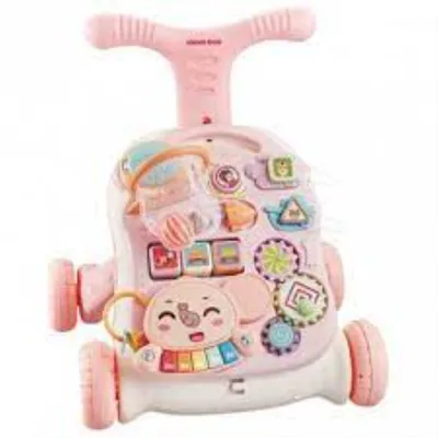 Kikka Boo Prohodalica 3u1 Play&Grow, Roze