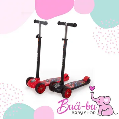 Kikka Boo Romobil Street Race, Crni