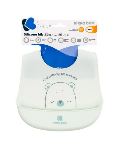 Kikka Boo Silikonski Siperak Bear Me, Menta