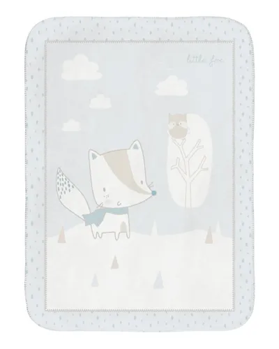 Kikka Boo Super Mekana Dekica 110/140 cm,Little Fox, Plava